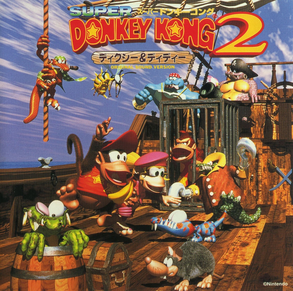 「Donkey Kong Country 2」Soundtrack　Vinyl 41JgSAKFqIL._UF1000,1000_QL80_.jpg